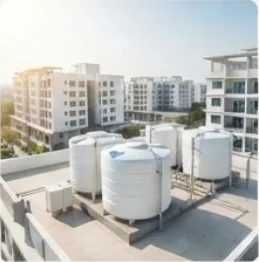 Apartment Water Tank Cleaning