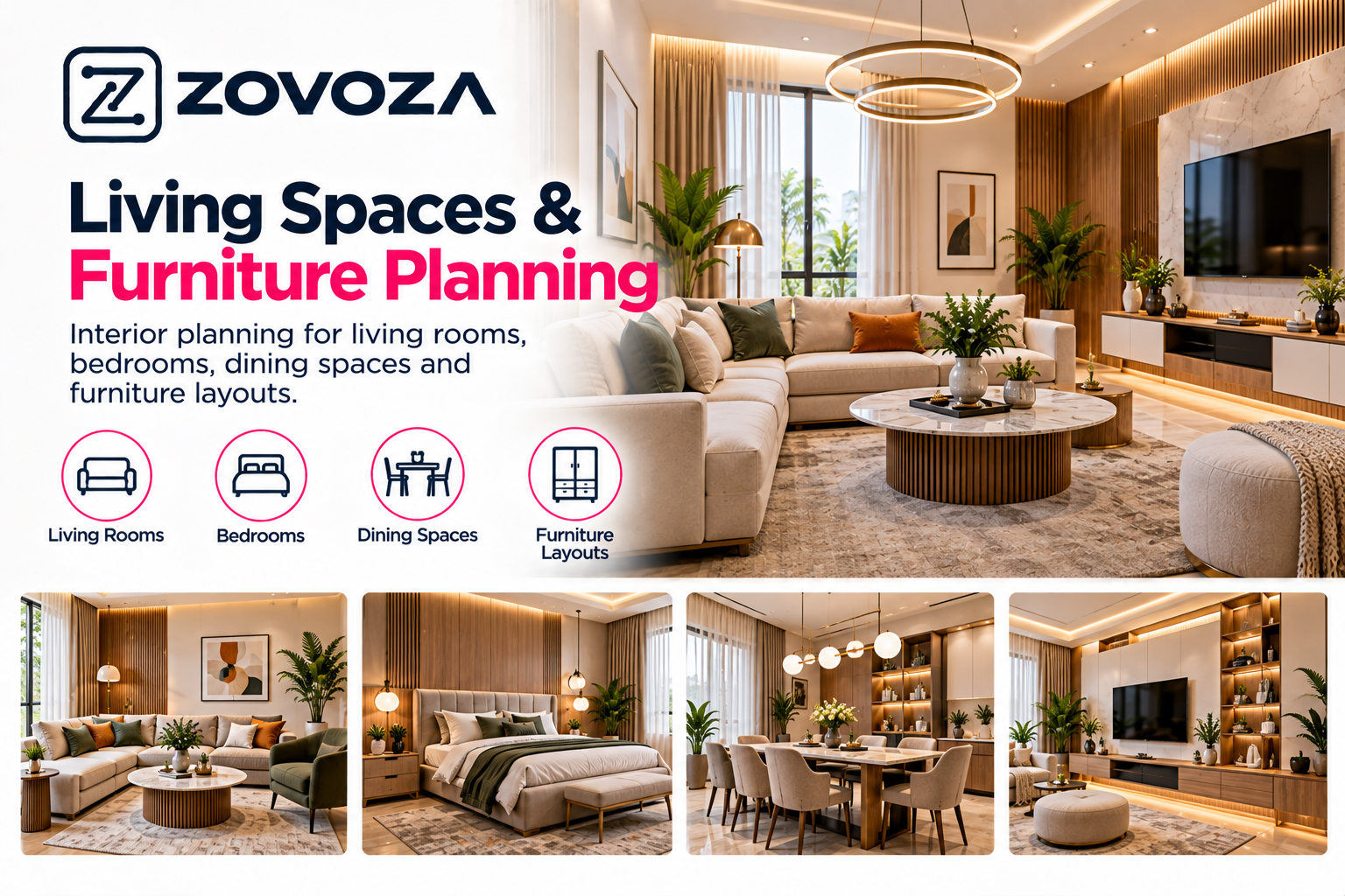 Living Spaces & Furniture Planning promotional banner