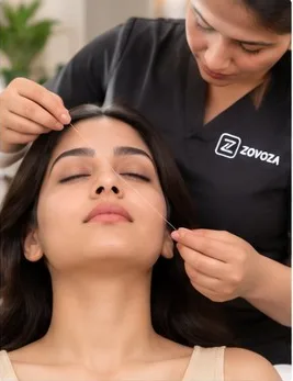 Upper Lip Threading