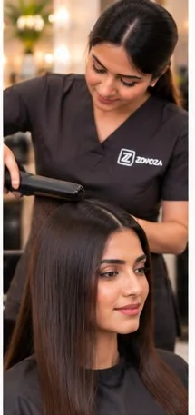 Straight Hair Styling