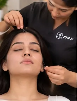 Forehead Threading
