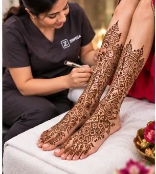 Full Legs Mehendi