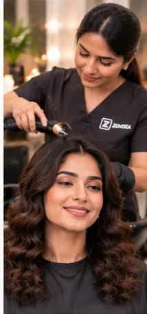 Wavy Hair Styling