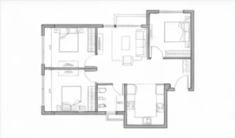 2D Interior Floor Plan