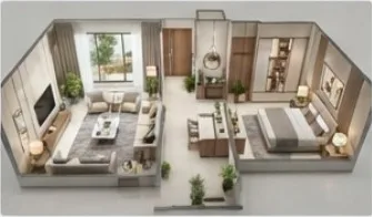 3 BHK Complete Interior Design Package