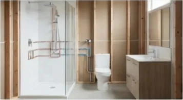 New Bathroom Plumbing Installation