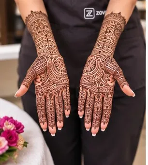 Full Hands Mehendi