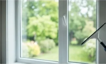 Living Room Window Cleaning