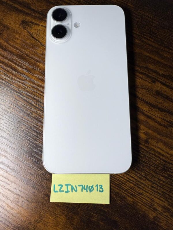 iPhone 16 Plus – 128GB – White – Verizon – Mint Condition - Image 2