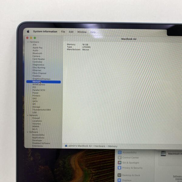 Apple MacBook Air 2023 – 15" – M2 – 16GB RAM – 1TB SSD – Midnight – Good Condition - Image 2