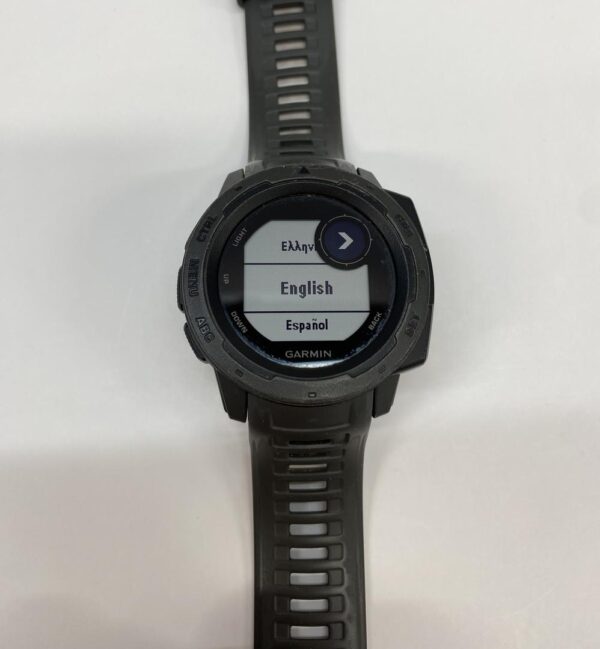 Garmin Instinct Smartwatch – Black – Good Condition - Image 2