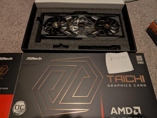 ASRock Radeon RX 9070 XT Taichi OC – Used – 16GB