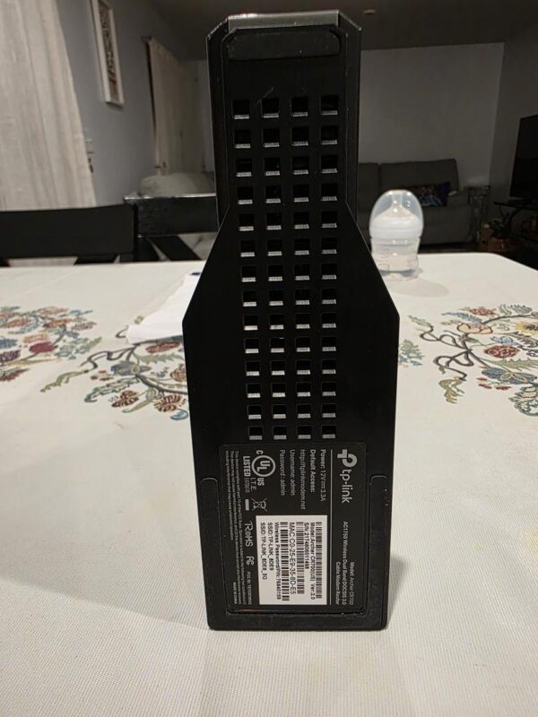 TP-Link AC1750 Wireless Dual-Band DOCSIS 3.0 Cable Modem & Router – Good Condition - Image 2
