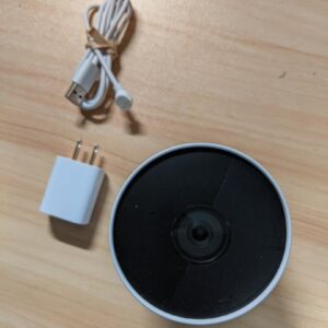 Google Nest Cam (Outdoor or Indoor) – Good – White – Single