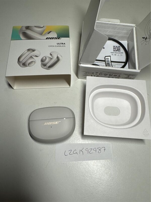 Bose Ultra Open Earbuds – White Smoke – Used – Pristine Condition - Image 2