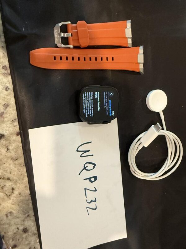 Apple Watch Ultra 2 – 49mm – Unlocked – Black – Good – 100% Battery - Image 6