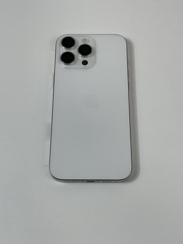 iPhone 16 Pro Max – 256GB – White – Boost – Mint Condition