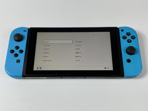 Nintendo Switch – 32GB – Neon Blue – Good Condition