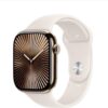 Apple Watch Series 10 46mm Unlocked – Gold – Cellular – Titanium – Used