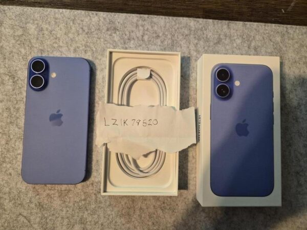 iPhone 16 – 128GB – Ultramarine – Verizon – Good Condition - Image 7
