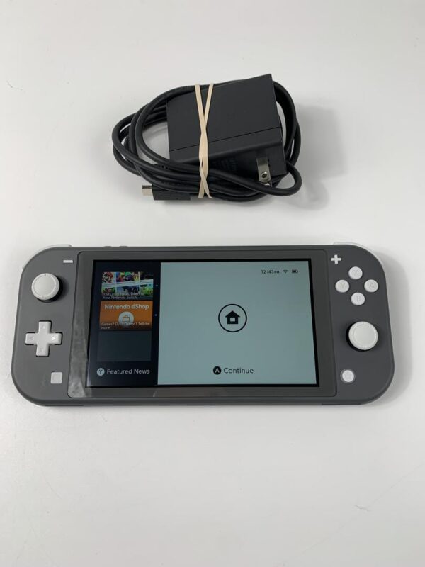 Nintendo Switch Lite – 32GB – Gray – Good Condition - Image 5