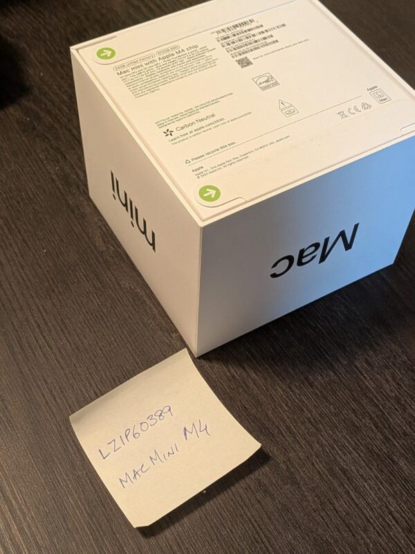Apple Mac Mini 2024 – M4 – 24GB RAM – 512GB SSD – Brand New - Image 2