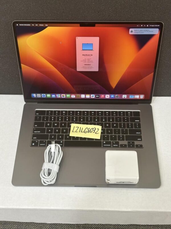 Apple MacBook Air 2023 – 15" – M2 – 16GB RAM – 1TB SSD – Space Gray – Good Condition - Image 10