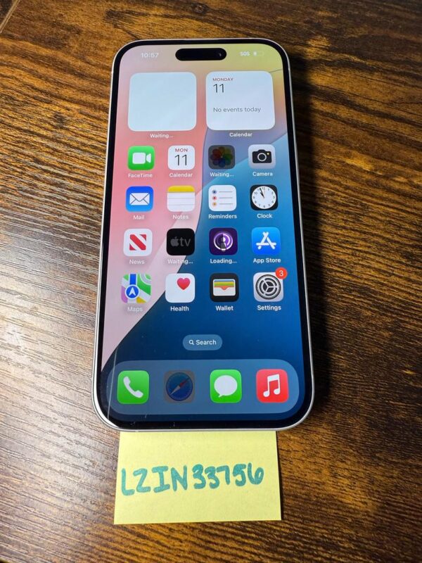iPhone 16 – 128GB – White – AT&T – Good Condition - Image 3