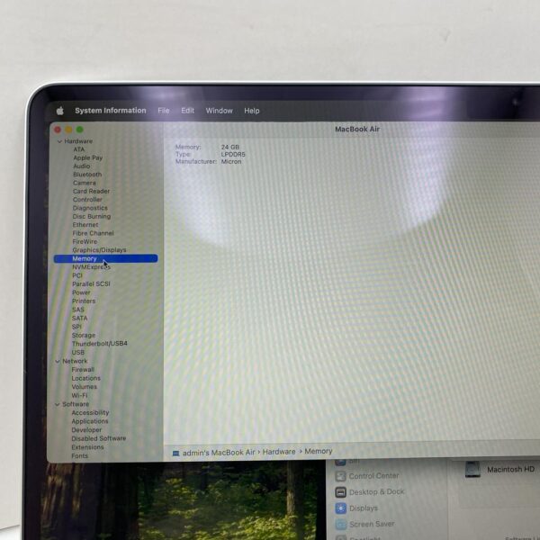 Apple MacBook Air 2024 – 15" – M3 – 24GB RAM – 512GB SSD – Silver – Mint Condition - Image 11