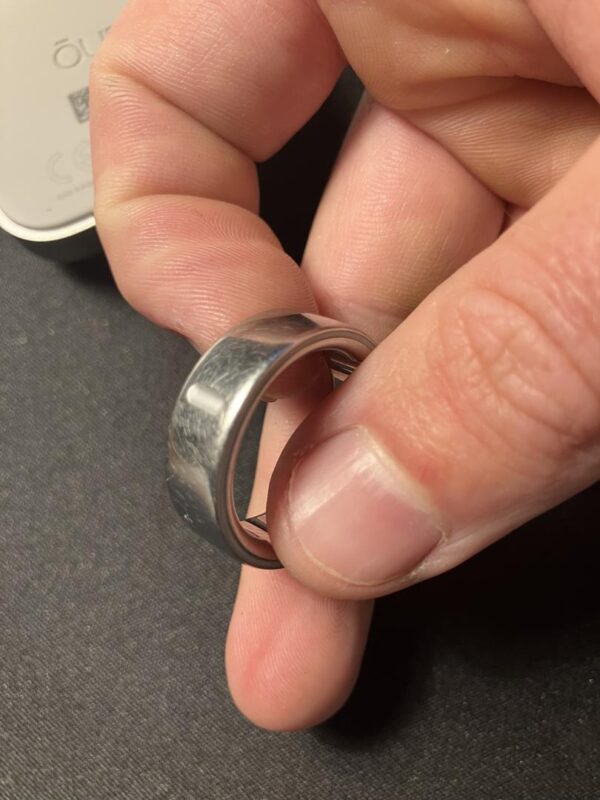 Oura Ring Gen 4 – Silver – Size 11 – Good Condition - Image 10