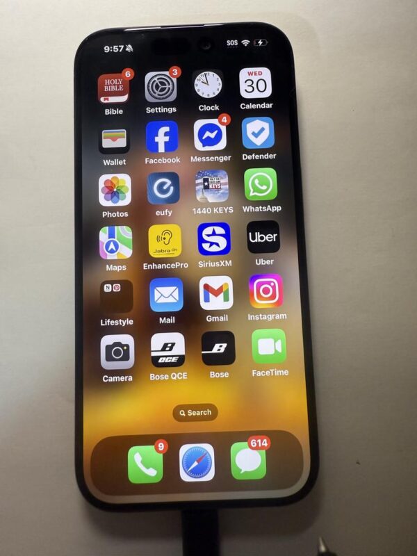 Apple iPhone 15 Pro – 128GB – Black – Spectrum – Mint Condition - Image 11