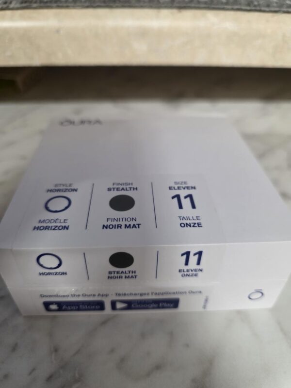 Oura Ring Gen 3 – Stealth (Horizon) – Size 11 – Mint Condition - Image 6