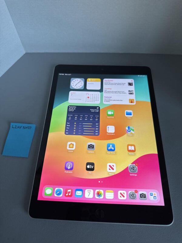 Apple iPad 9th Gen Wi-Fi – Good – 64GB – Silver – Model A2602 - Image 5