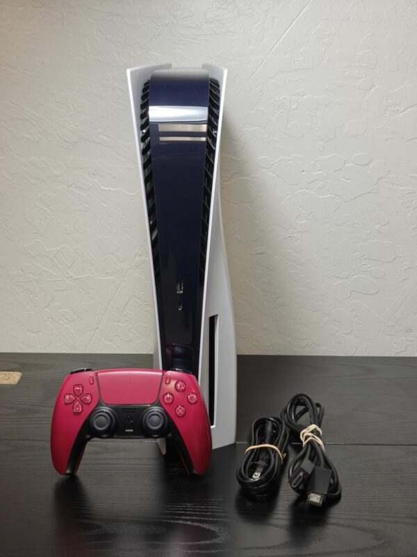 PlayStation 5 Standard Edition (2020) – 825GB – White – Good Condition - Image 12