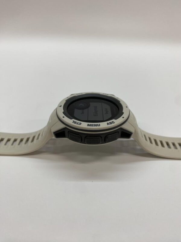 Garmin Instinct Smartwatch – White – Good Condition - Image 6