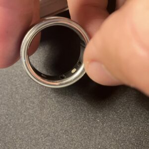 Oura Ring Gen 4 – Silver – Size 11 – Good Condition
