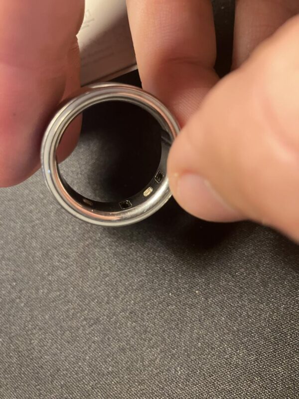 Oura Ring Gen 4 – Silver – Size 11 – Good Condition