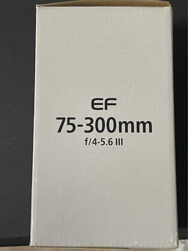 Canon EF 75-300mm f/4-5.6 III – DSLR – Mint Condition - Image 3