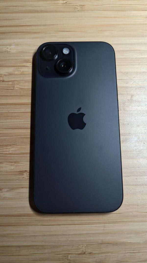 Apple iPhone 15 – 128GB – Black – Verizon – Good Condition - Image 2