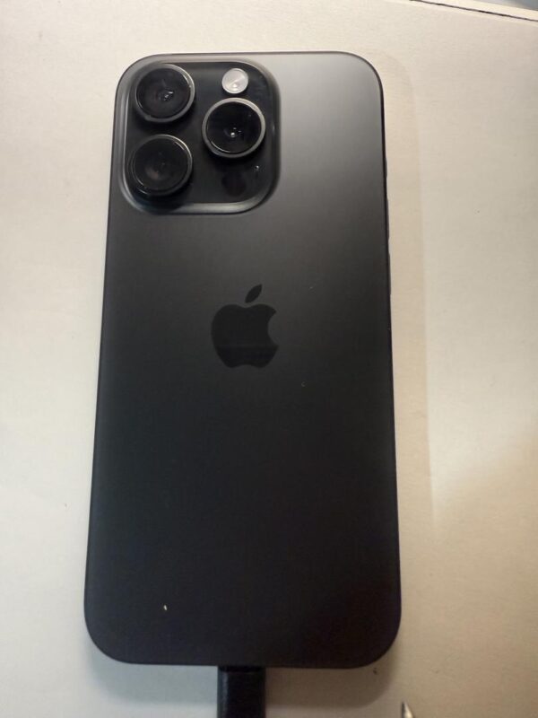 Apple iPhone 15 Pro – 128GB – Black – Spectrum – Mint Condition - Image 3