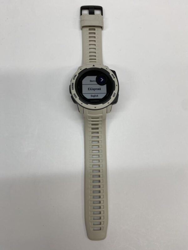 Garmin Instinct Smartwatch – White – Good Condition - Image 2