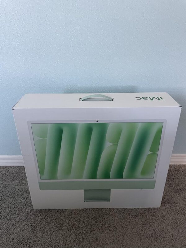 iMac 2024 24" – New – 256GB – Green - Image 3