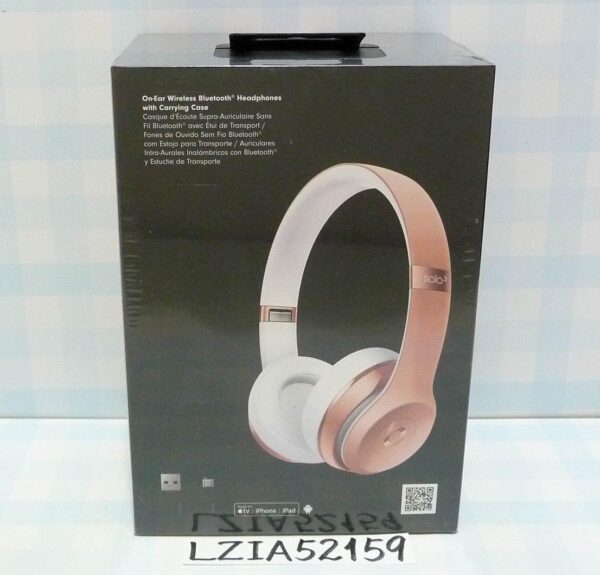 Beats Solo3 Wireless – New – Rose Gold - Image 3