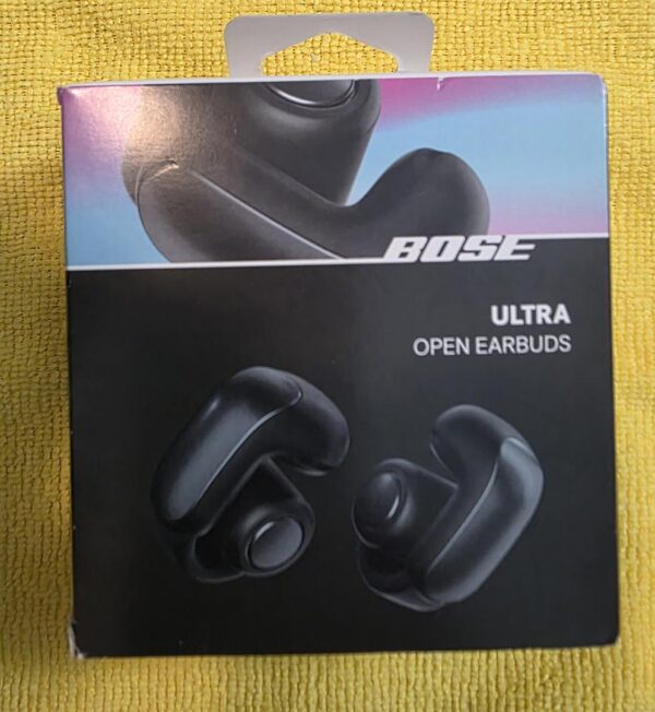 Bose Ultra Open Earbuds – Black – New – Factory Sealed