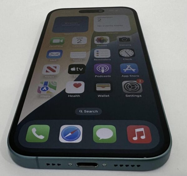 iPhone 16 – 128GB – Teal – Verizon – Good Condition - Image 4