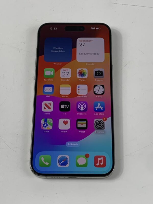 Apple iPhone 15 Pro Max – 256GB – Natural – Spectrum – Good Condition - Image 4