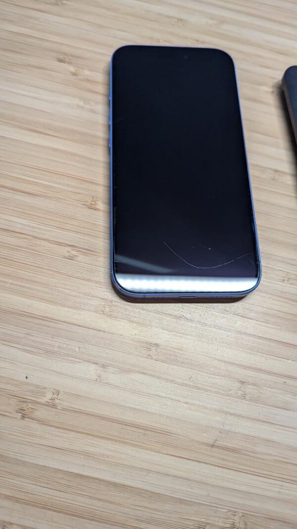 iPhone 16 – 128GB –Blue- AT&T – Fair Condition - Image 5