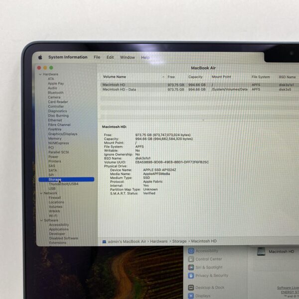 Apple MacBook Air 2023 – 15" – M2 – 16GB RAM – 1TB SSD – Midnight – Good Condition - Image 6