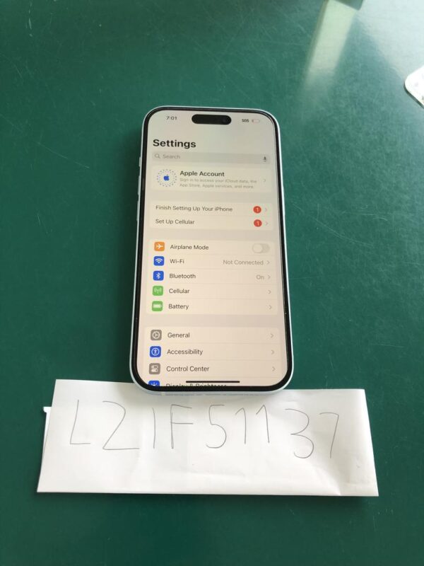 Apple iPhone 15 – 128GB – Blue – Boost – Mint Condition