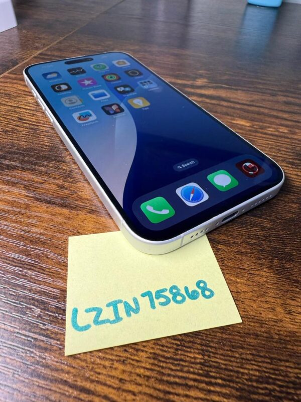 iPhone 16 Plus – 128GB – White – AT&T – Good Condition - Image 3